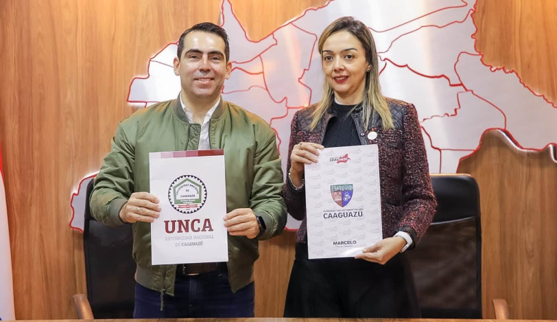 Gobernación del Caaguazú y UNCA sellan una alianza estratégica para fortalecer la educación, la investigación y el desarrollo del departamento