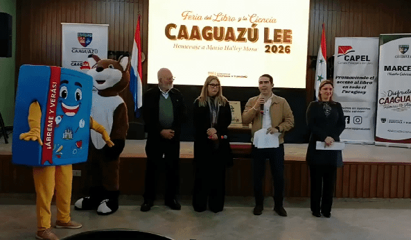 Marcelo Soto presentó oficialmente la Feria del Libro y la Ciencia "Caaguazú Lee 2026" y ratificó su apuesta por la educación y la cultura
