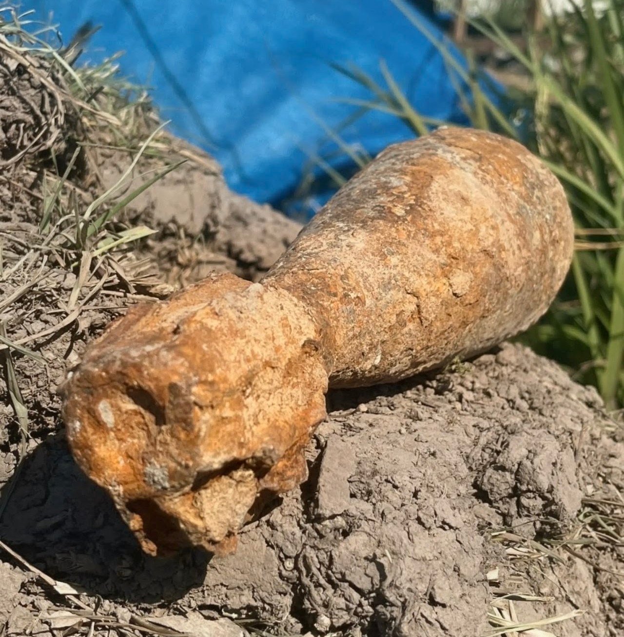 Hallan granada de mortero con alto poder destructivo durante obras en Ñu Guazú